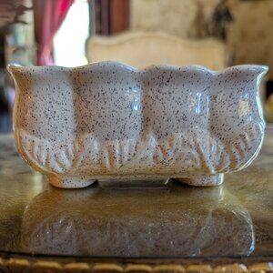 Vintage Planter MCM Retro Speckled Ungemach Pottery
